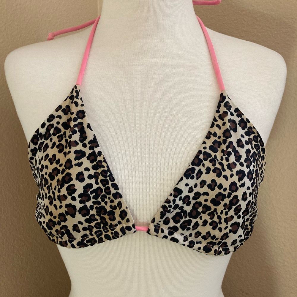 Leopard Bikini Top VS